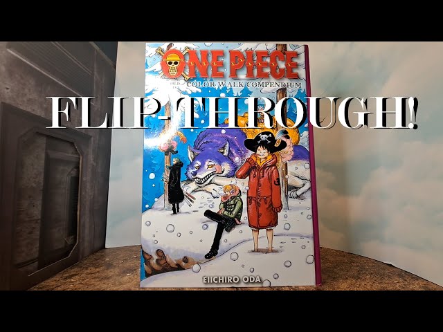 ONE PIECE COLOR WALK COMPENDIUM COMPLETE FLIP-THROUGH! NEW WORLD TO WANO! 