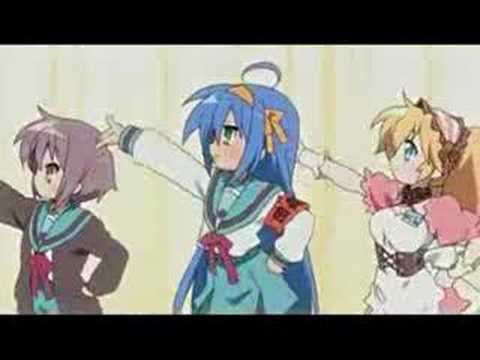 Hare Hare Yukai Dance In Lucky Star