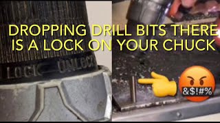 DRILLS WITH HAND OPERATED CHUCK DID YOU KNOW THEY LOCK SO YOU DONT DROP DRILL BITS WHILE DRILLING by DIY Dan 1,546 views 1 month ago 1 minute, 5 seconds