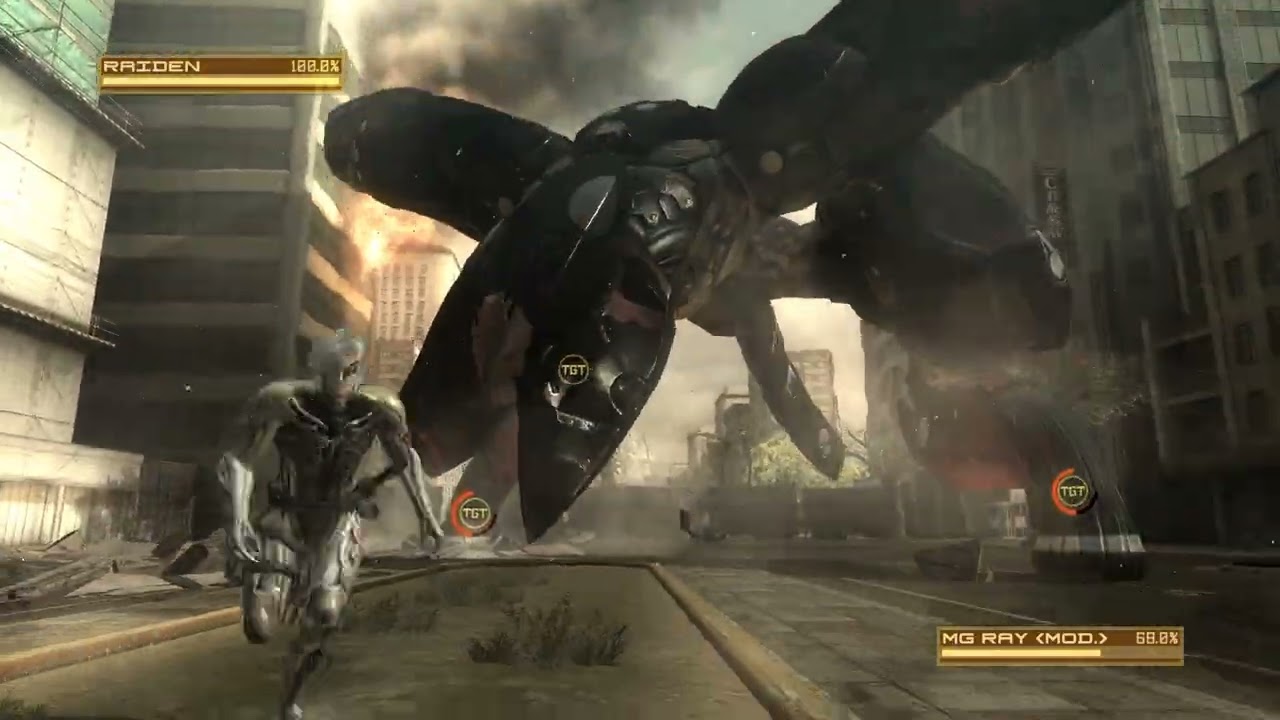 Metal Gear Rising  Revengeance Metal gear Ray and Sam full bosses all attack shown (for Ray only)