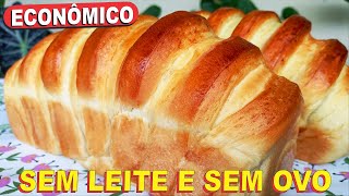 Pão Caseiro Com Água e Sem Ovos: Econômico e Delicioso