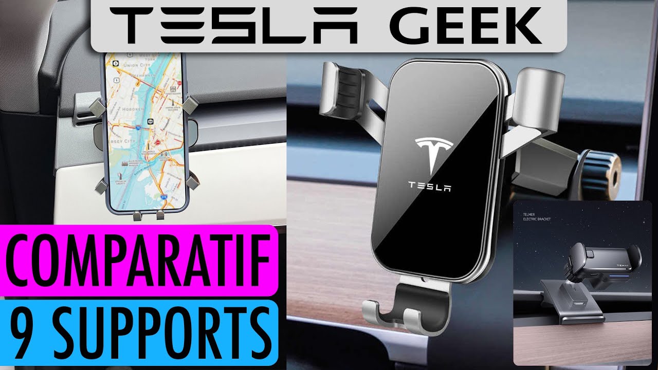 Support de téléphone portable invisible pour la Tesla Model 3/Y – Shop4Tesla