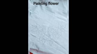 Pillow Cover Painting Flower Design How To Draw Flower Drawing