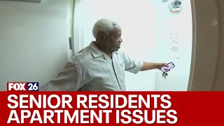 Senior citizen community residents have problems with Houston apartment building