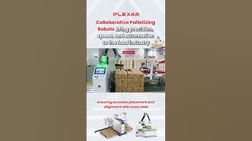 Collaborative Palletizing Robots bring precision, speed, and automation to the food industry