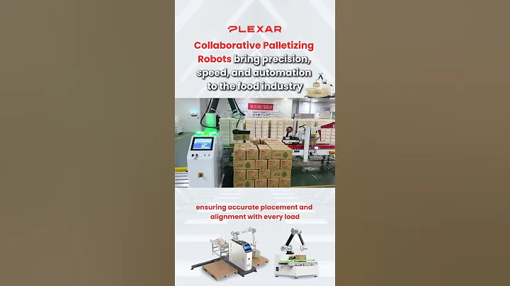 Collaborative Palletizing Robots bring precision, speed, and automation to the food industry