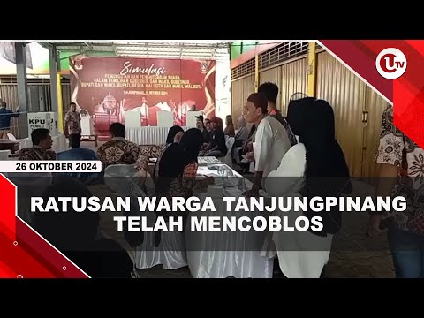 RATUSAN WARGA TANJUNGPINANG TELAH MENCOBLOS  | U-NEWS