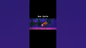 Run cycle animation scene of the movie Scoob! Acting for animations #animation #runcycle #run