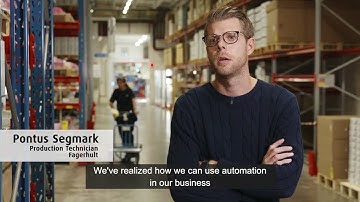 Automated Trucks for indoor use – Linde Automation at Fagerhult   Linde Material Handling EN