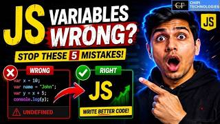 Most JavaScript Beginners Name Variables Wrong - ChiPi Technologies