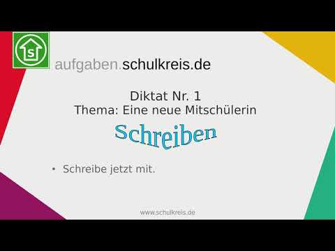 Deutsch Diktat Nr.