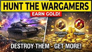 🚨How to get GOLD for Free? 🔥 WoT Blitz (The Hunt for Wargamers) screenshot 2