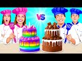 男子 VS 女子 んの料理チャレンジ | 壮大なフードバトル