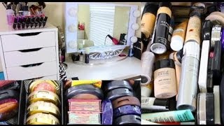 Makeup Collection \& Beauty Room TOUR! Updated |  August 2013
