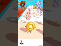 SWEET GIANT DOUGHNUT 🍩 GAMEPLAY - FRUIT RUNNER #3D #game #funnyvideo #어몽 #어몽어스