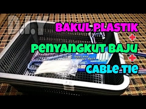 Video: DIY Gantung Bakul – Gantung Bakul Hiasan Percutian