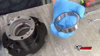 How To Rebuild A Toyota 4X4 Solid Front Axle (Part 5) Rebuilding Hub & Rotor Assembly