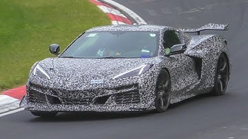 2023 CORVETTE Z06 Z07 *FLAMES* TESTING HARD Nurburgring