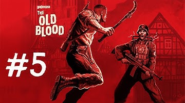 Wolfenstein The Old Blood Gameplay Walkthrough Part 5 - Robots (PC)