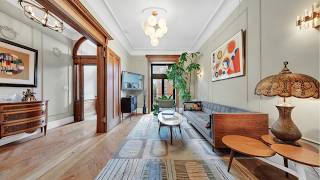 INSIDE a Restored Strivers’ Row Townhouse with Garage & Historic Grandeur | SERHANT. Tour