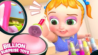 Makeup Songs for Children | Family Playtime for Babies | BillionSurpriseToys