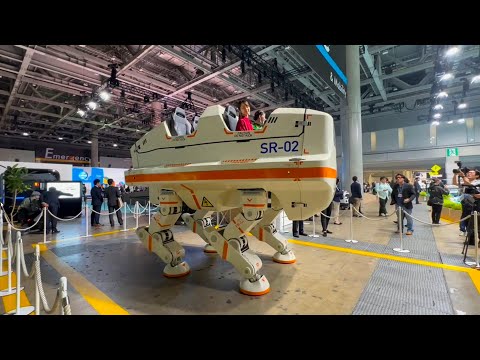 SF映画みたいな巨大「4人乗り4足歩行型ライド」新型SR-02を公開 Looks like sci-fi-movie! new “Giant Quadrupedal Ride” Unveil
