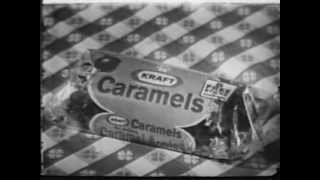 Vintage Old 1960's Kraft Caramel Apples and Mini Marshmallows Commercials