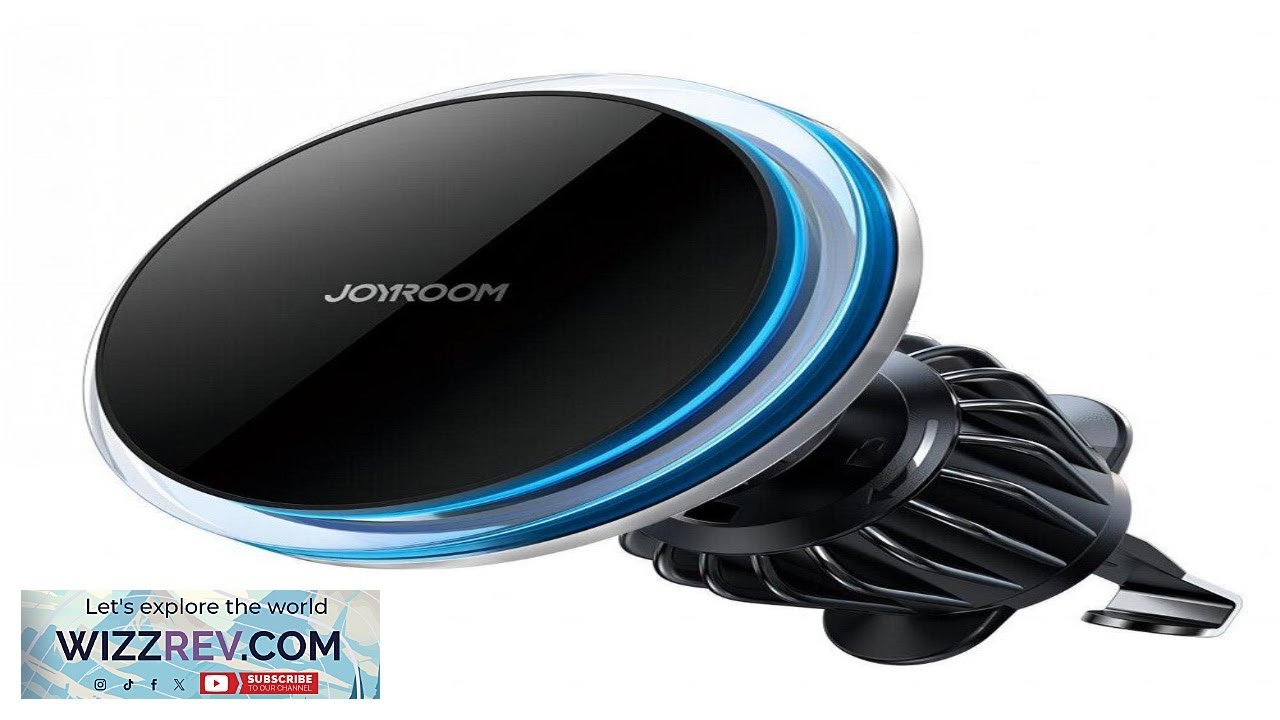 Joyroom Air Vent Mount Car Phone Holder Wireless Charger For iP 15 Review