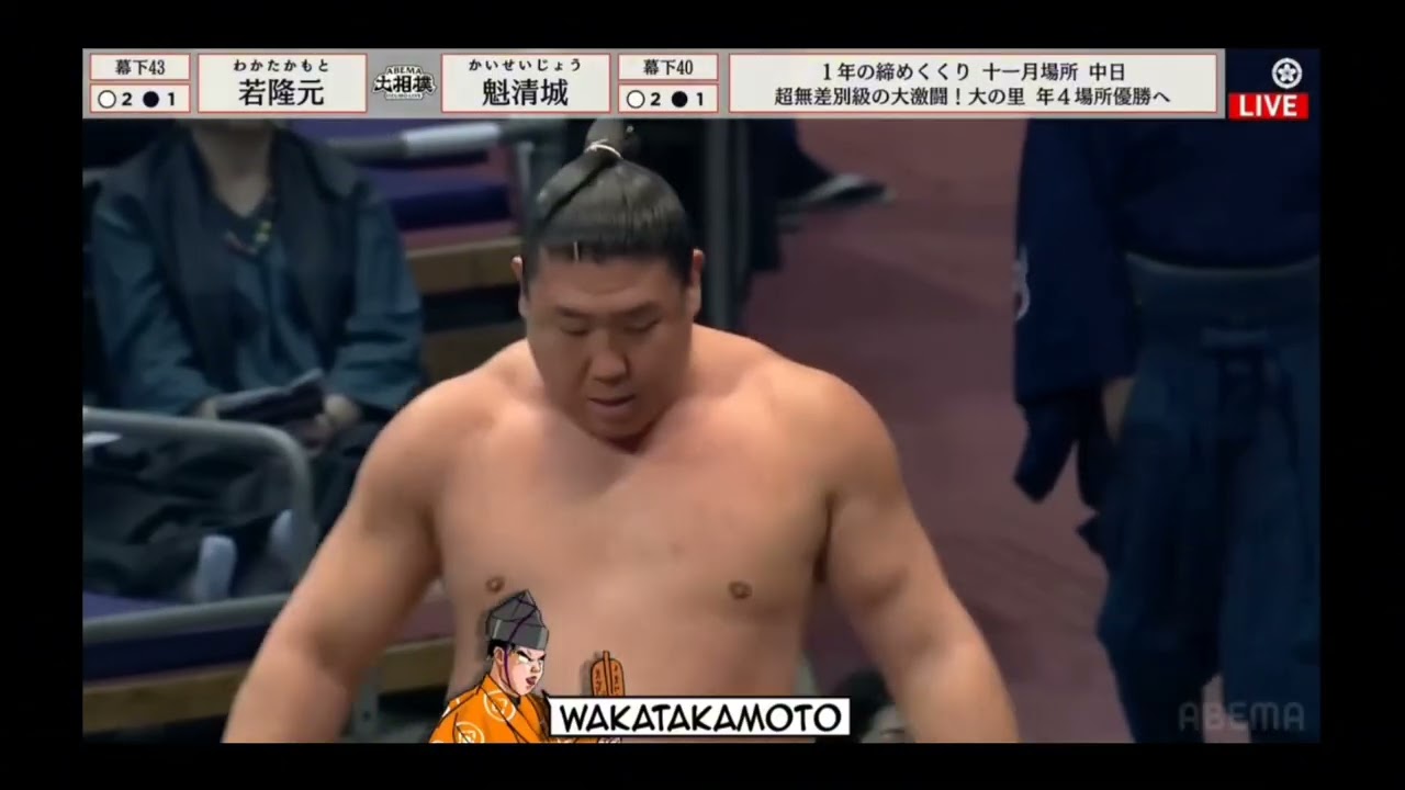 8 день Кюсю Басё 2025 Макусита Накаби Сумо на русском 2025 Kyushu Basho 2025                       