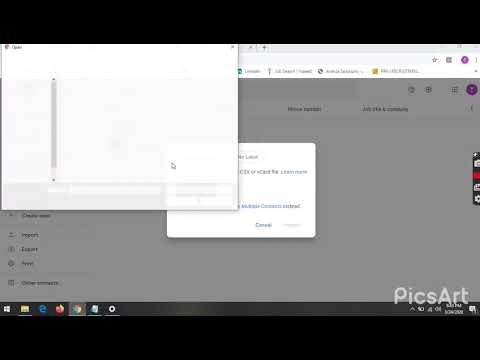 Create, Label, Import & Export Contacts of Gmail Account