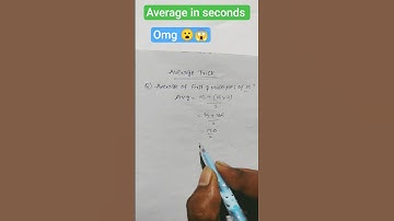 Trick to solve Average in seconds ☠️ Average tricks #average #shorts #viral #maths #explore