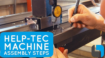 HELP-TEC - DEMONSTRATION OF SOME MACHINE ASSEMBLY STEPS IN 4K | Industrial Automation Company