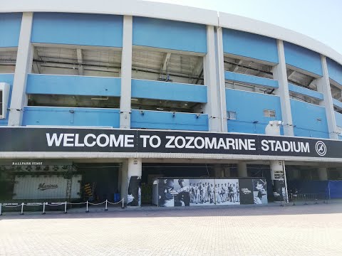 【球場散歩】ZOZOマリンスタジアム&幕張の浜