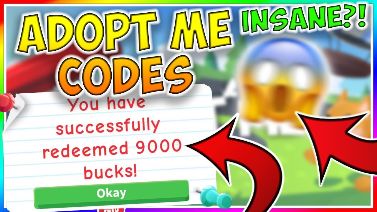 All Adopt Me Codes 2021 In Roblox Trying Roblox Adopt Me Promo Codes Youtube