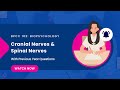 Cranial Nerves and Spinal Nerves | BPCC 102 | Biopsychology | IGNOU