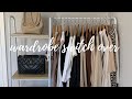 AUTUMN WINTER WARDROBE SWITCH OVER | CLEAROUT