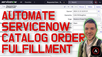 ServiceNow catalog item order fulfillment with Ansible Automation Platform