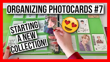 ✨💕Sorting & Organizing New Photocards In My Binders #7 (Starting a New Collection Edition!)