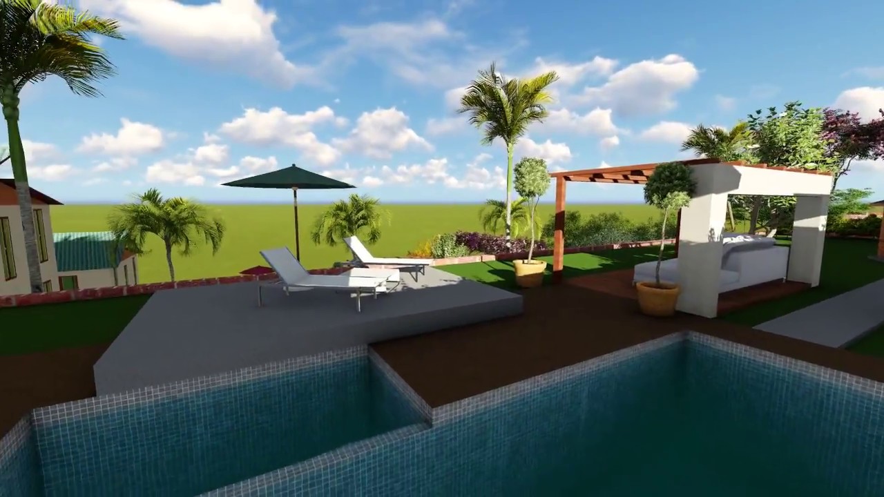 bodrum villa peyzaj tasarım projesi YouTube