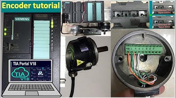 TIA Portal V18|Incremental encoder| Full tutorial in 7 hours