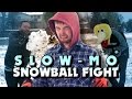 Slow-Mo Snowball Fight