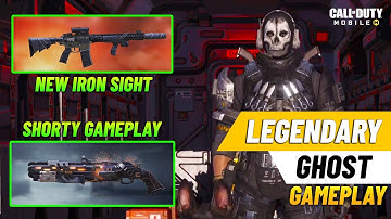 Legendary Ghost Gameplay Codm | M4 Vengeance Best Iron Sight | Shorty - Last Resort | COD Mobile
