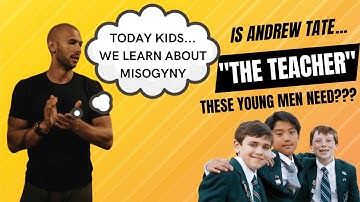 ANDREW TATE is BANNED but still infecting MIDDLE SCHOOL YOUNG MEN?SMH @LetsKeepItABuck
