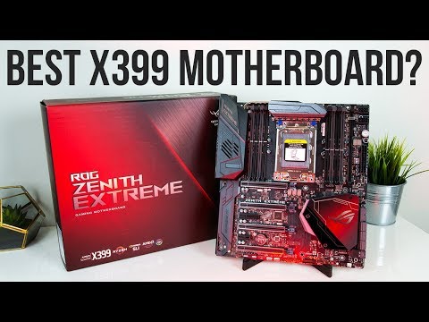 ASUS ROG Zenith Extreme X399 Motherboard Review