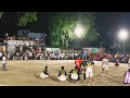 রাজশাহীর বড়কুঠিতে জমজমাট নাইট ফুটবল টুর্নামেন্ট।
