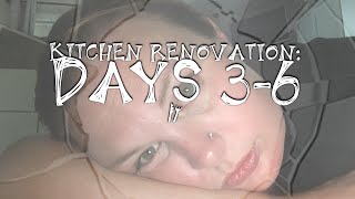 MOLD!!! 😩😡 Kitchen Reno Days 3-6