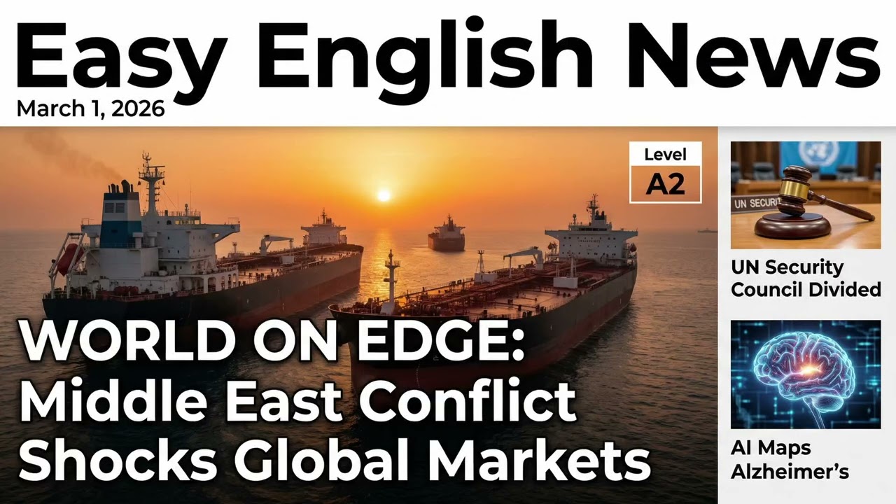 Easy English News 2026/3/1 | Easy Listening for Beginners