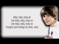 Justin Bieber - Baby (Lyrics) ft. Ludacris |  Thought you