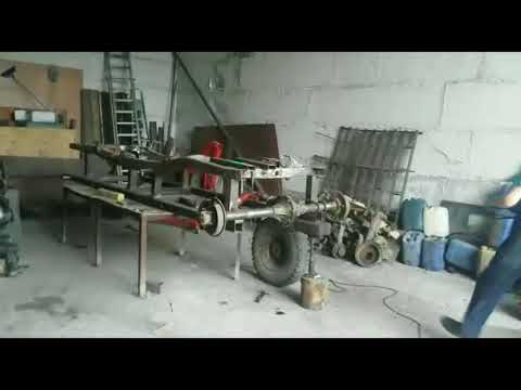 Самодельный вездеход, сборка
