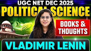 UGC NET Political Science Important Books & Authors | Vladimir Lenin Books UGC NET Political Science
